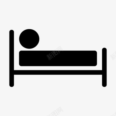 床床罩家具图标图标