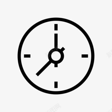 时钟财务时间表图标图标