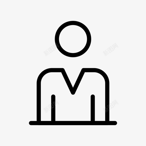 头像帐户开发图标svg_新图网 https://ixintu.com 头像 帐户 开发 用户 艺术设计开发线图标 配置文件