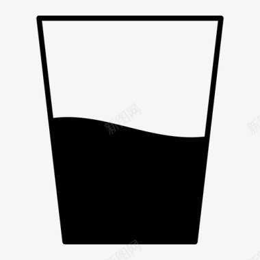 玻璃饮料冷饮图标图标