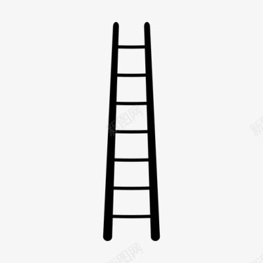 梯子上面爬图标图标
