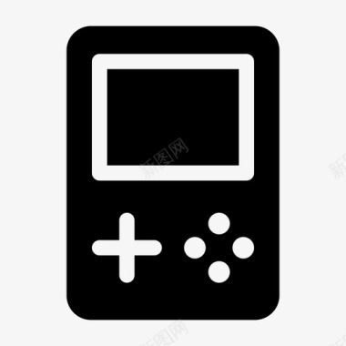 gameboy控制台手持图标图标