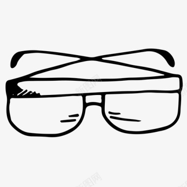 眼镜男式配件男装图标图标
