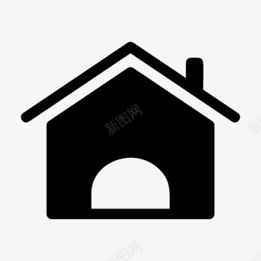 房子住所房间图标图标
