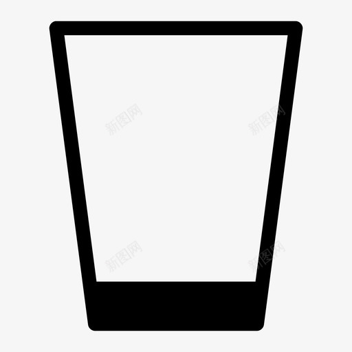 玻璃饮料水合物图标svg_新图网 https://ixintu.com 水 水合物 液体 玻璃 饮料