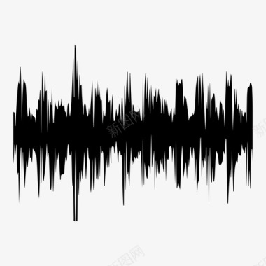 波形音频音乐图标图标