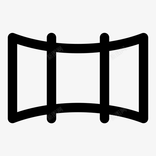 全景缝合照相机模式图标svg_新图网 https://ixintu.com 全景缝合 摄影2粗体 模式 照相机 缝纫
