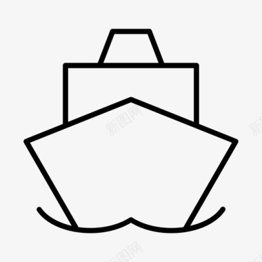 船海帆船图标图标