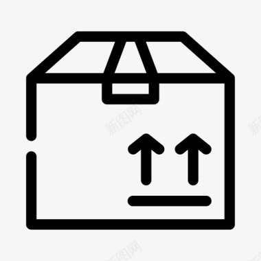 包装箱搬运包裹图标图标