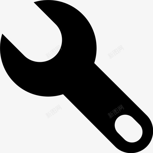 设置构造工具图标svg_新图网 https://ixintu.com 工具 扳手 构造 设置