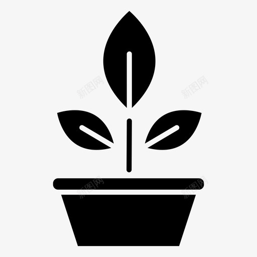 植物学植物科学图标svg_新图网 https://ixintu.com 植物 植物学 科学 科学雕文