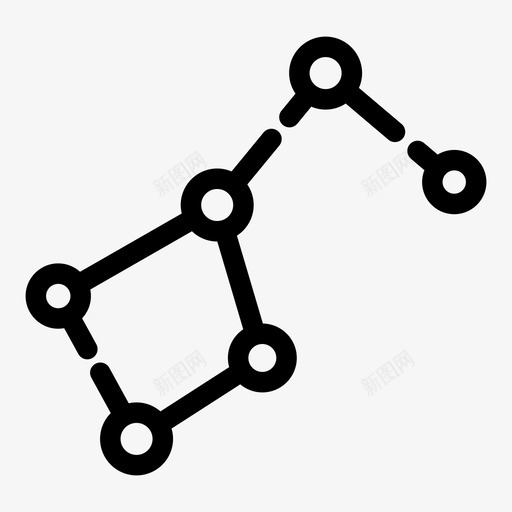 星座占星术天文学图标svg_新图网 https://ixintu.com 占星术 天文学 太空 星座 星系 黄道十二宫