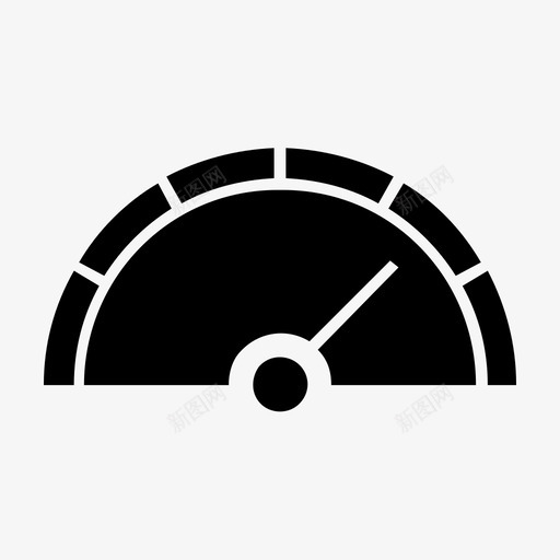 车速表汽车表盘图标svg_新图网 https://ixintu.com 仪表 性能 汽车 表盘 车速表