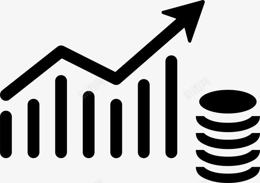 股票股利投资利润图标svg_新图网 https://ixintu.com 利润 投资 股东 股票市场 股票股利 金融和购物