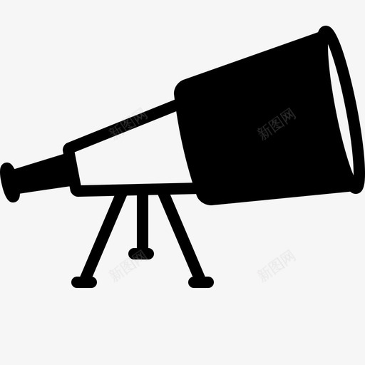 望远镜发现想法图标svg_新图网 https://ixintu.com 发现 想法 望远镜
