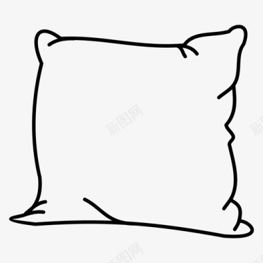 枕头被褥垫子图标图标