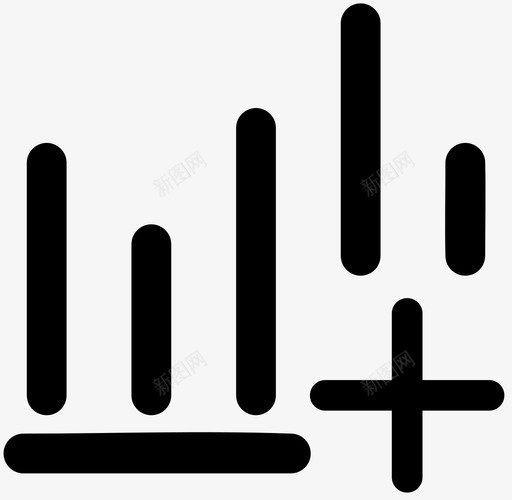 添加均衡器音频图标svg_新图网 https://ixintu.com 添加均衡器 音频