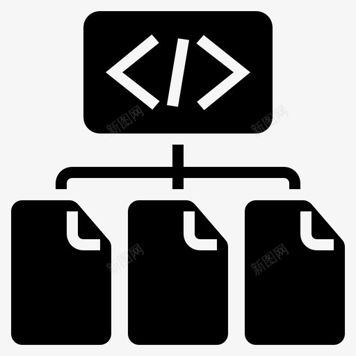 网页开发源代码源文件图标svg_新图网 https://ixintu.com 源代码 源文件 网页开发 网页编程 网页设计