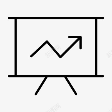 折线图分析业务图标图标