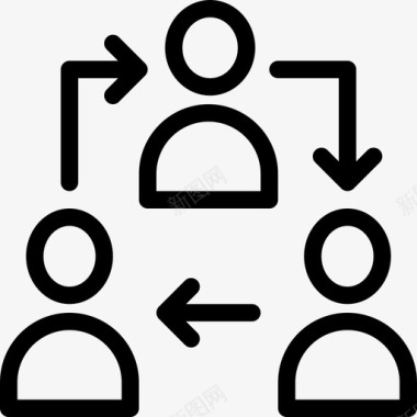 团队层级团队人员图标图标