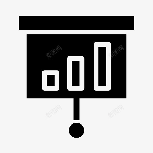 展示酒吧董事会图标svg_新图网 https://ixintu.com 商业 图形 展示 广告 统计 董事会 酒吧