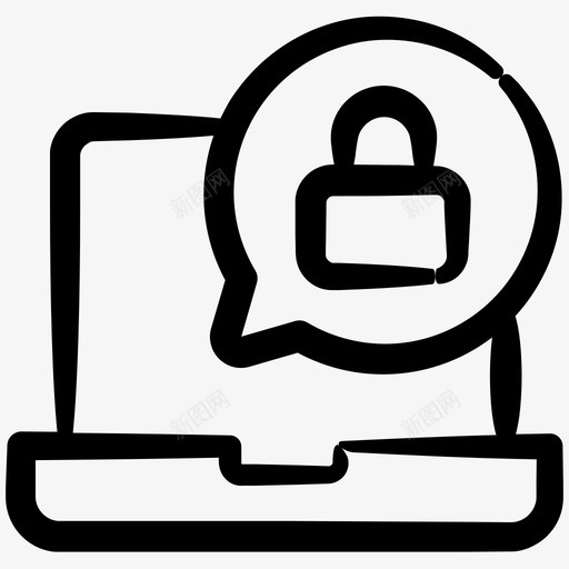 密码笔记本电脑墨水安全卷2图标svg_新图网 https://ixintu.com 墨水安全卷2 密码 笔记本电脑