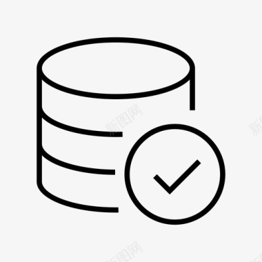 批准数据库接受数据库服务器图标图标