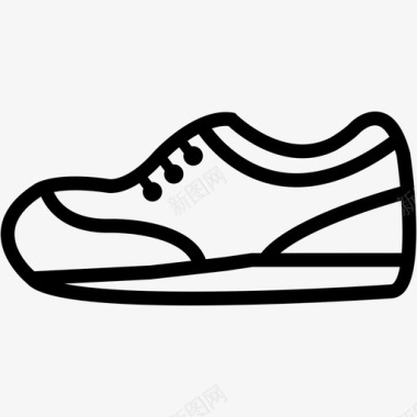 鞋运动时尚图标图标
