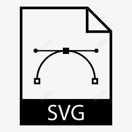 文件类型图像图标svg_新图网 https://ixintu.com svg 可缩放矢量图形 图像 文件类型 文档格式