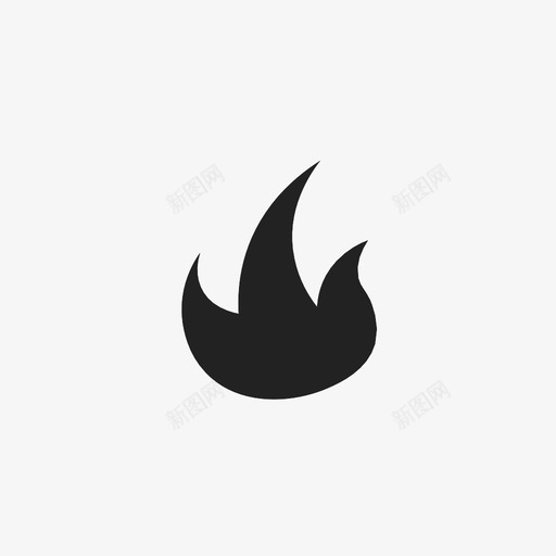火焰燃烧着火图标svg_新图网 https://ixintu.com 火焰 点燃 燃烧 着火