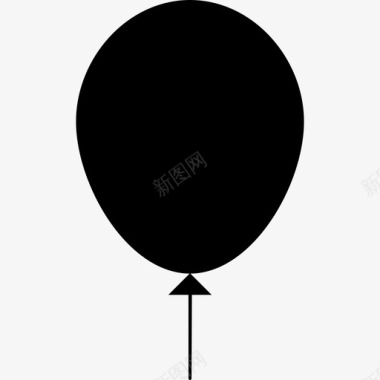 气球纪念日生日图标图标
