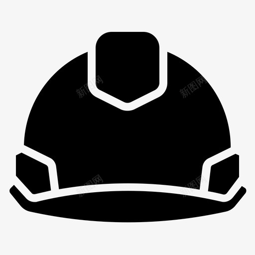 安全帽施工安全帽施工工具图标svg_新图网 https://ixintu.com 安全帽 施工安全帽 施工工具