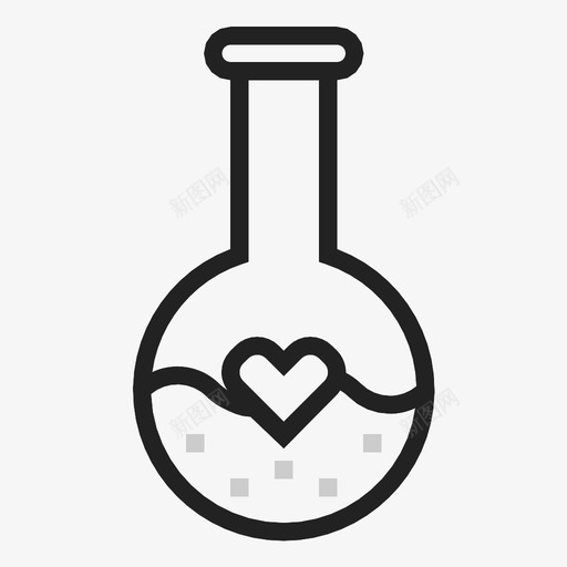 药剂化学饮料图标svg_新图网 https://ixintu.com 化学 爱情 药剂 饮料