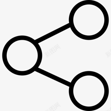 分享_线性图标