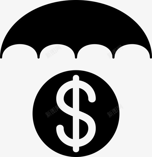 保险保证抵押品图标svg_新图网 https://ixintu.com 保证 保险 保险保证 抵押品 担保 美元担保