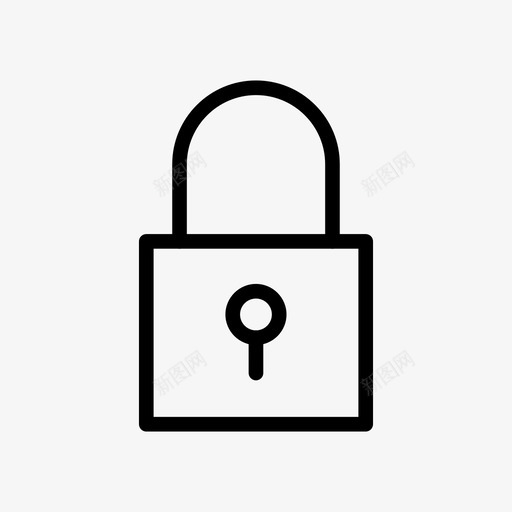 锁移动私人图标svg_新图网 https://ixintu.com 保护 安全 私人 移动 移动用户界面设计 锁