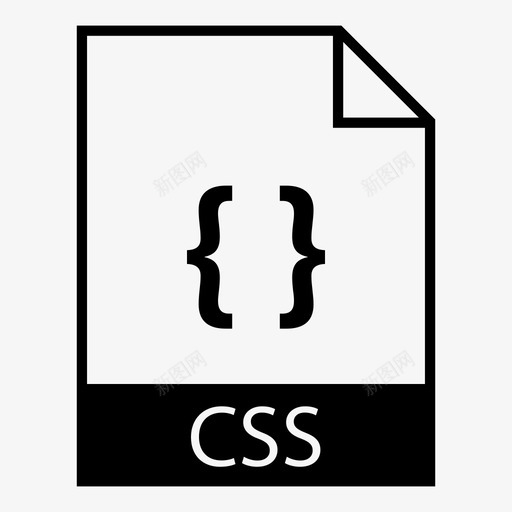 样式表级联样式表代码图标svg_新图网 https://ixintu.com css 代码 文件类型 文档格式 样式表 级联样式表