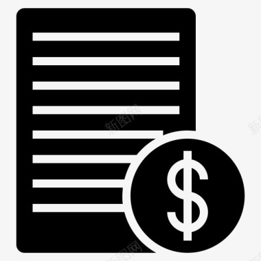 税务凭证税务档案税务报表图标图标