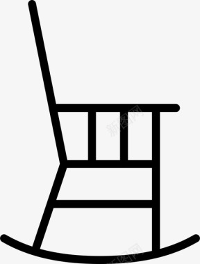摇椅家具室内图标图标
