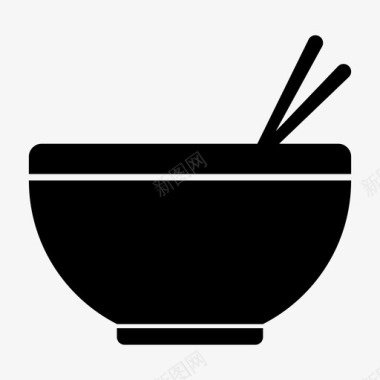 碗吃的食物图标图标