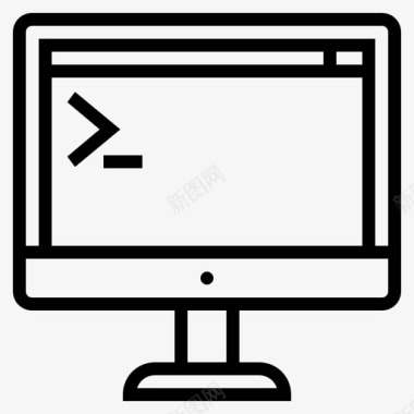 计算机编程外壳软件开发图标图标