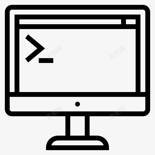 计算机编程外壳软件开发图标svg_新图网 https://ixintu.com 外壳 终端 计算机编程 软件开发