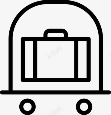 行李车行李行李架图标图标