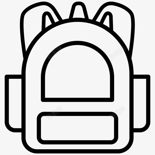 背包书包旅行图标svg_新图网 https://ixintu.com 书包 弹簧2 旅行 背包