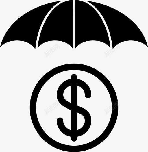 保险保证抵押品图标svg_新图网 https://ixintu.com 保证 保险 保险保证 抵押品 担保 美元担保