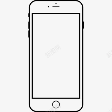苹果手机iphone6s智能手机图标图标