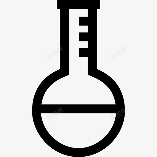容量瓶锥形瓶刻度图标svg_新图网 https://ixintu.com 刻度 实验室设备概述 容量瓶 测量 锥形瓶