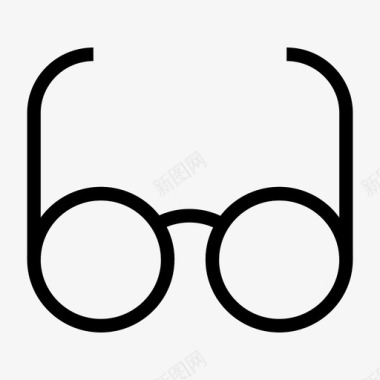 眼镜护目镜医疗图标图标