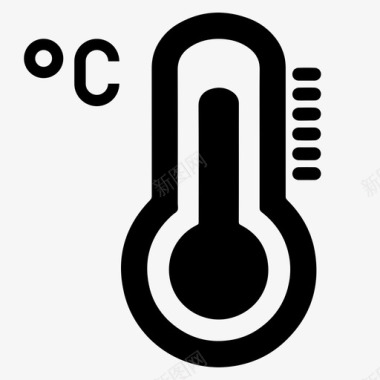 气温统计图标