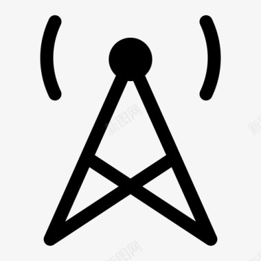 天线移动网络图标图标